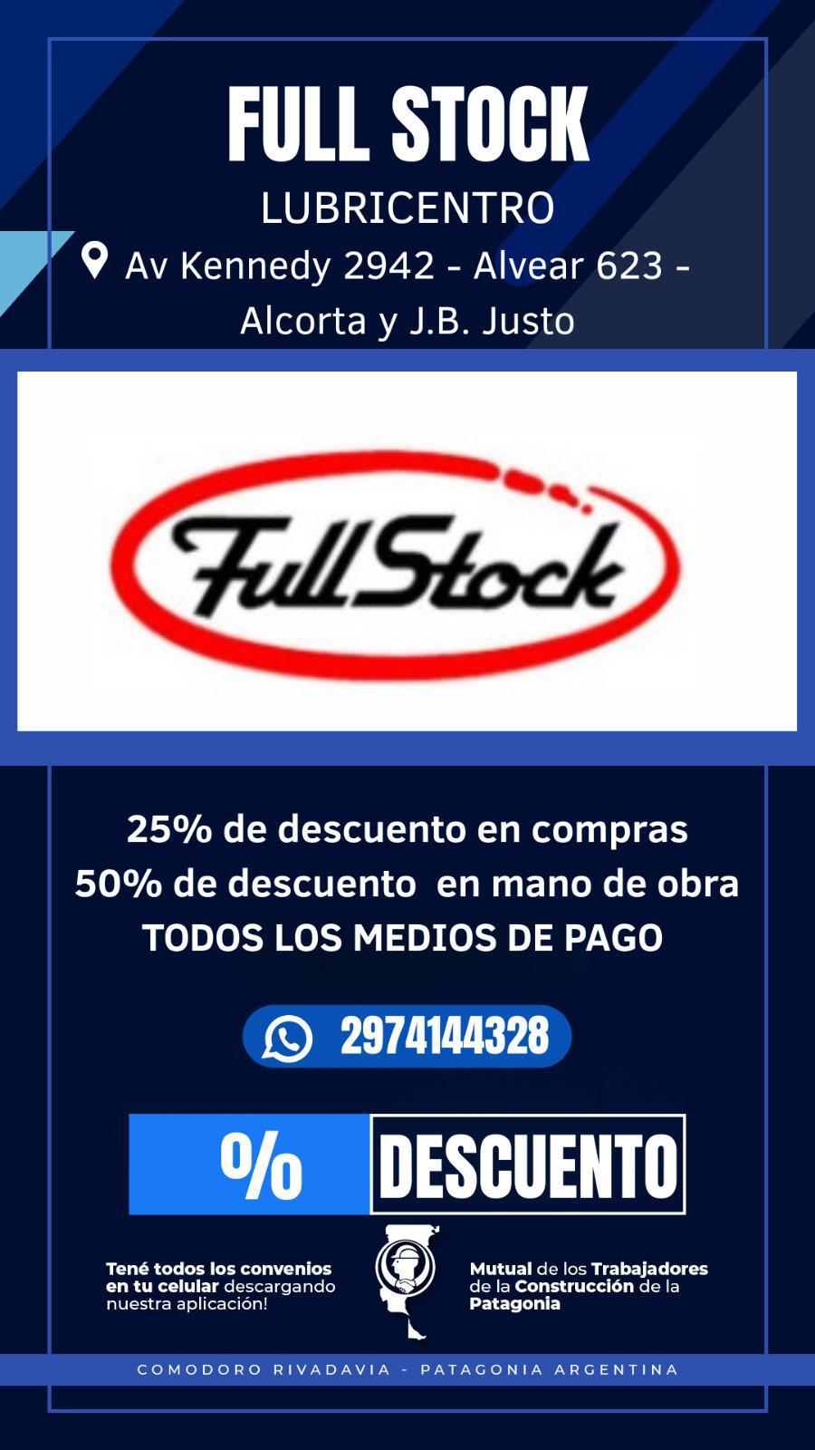 FULL STOCK Lubricentro