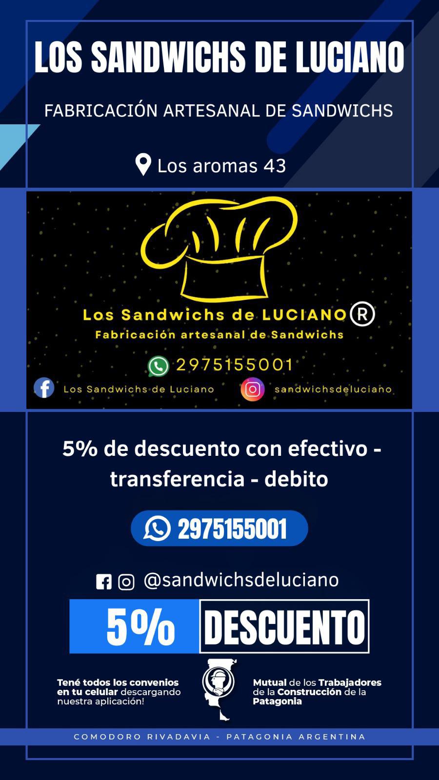 LOS SANDWICHS DE LUCIANO