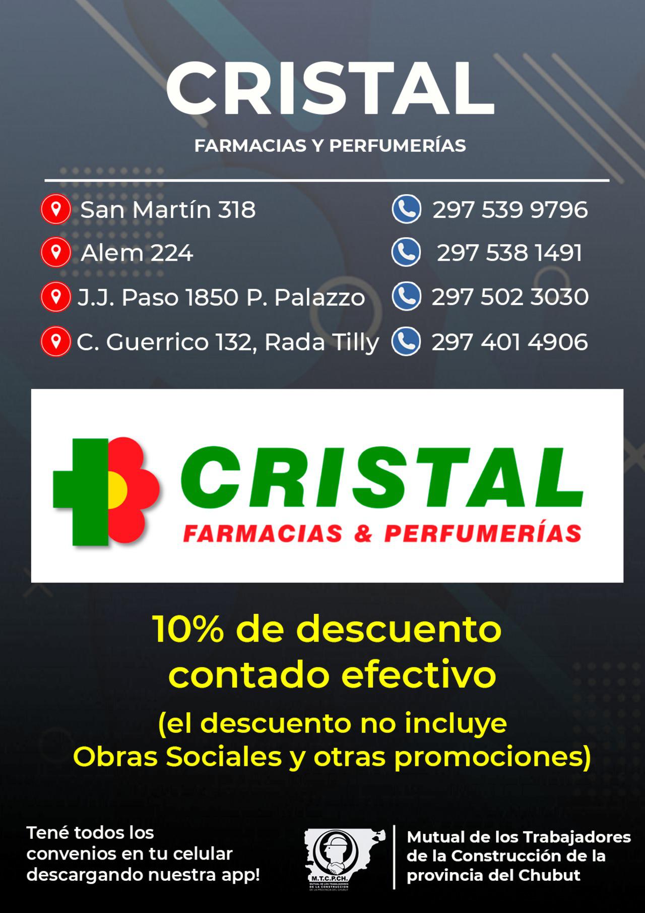 Cristal Farmacias y Perfumerías