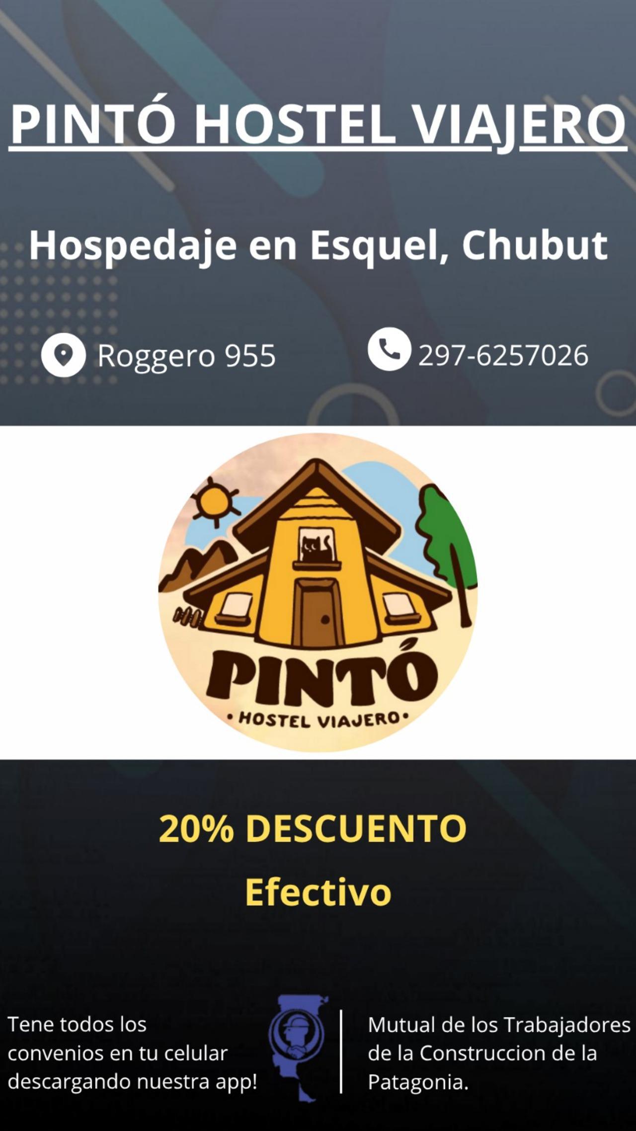 Hospedaje PINTÓ HOSTEL VIAJERO en Esquel, Chubut
