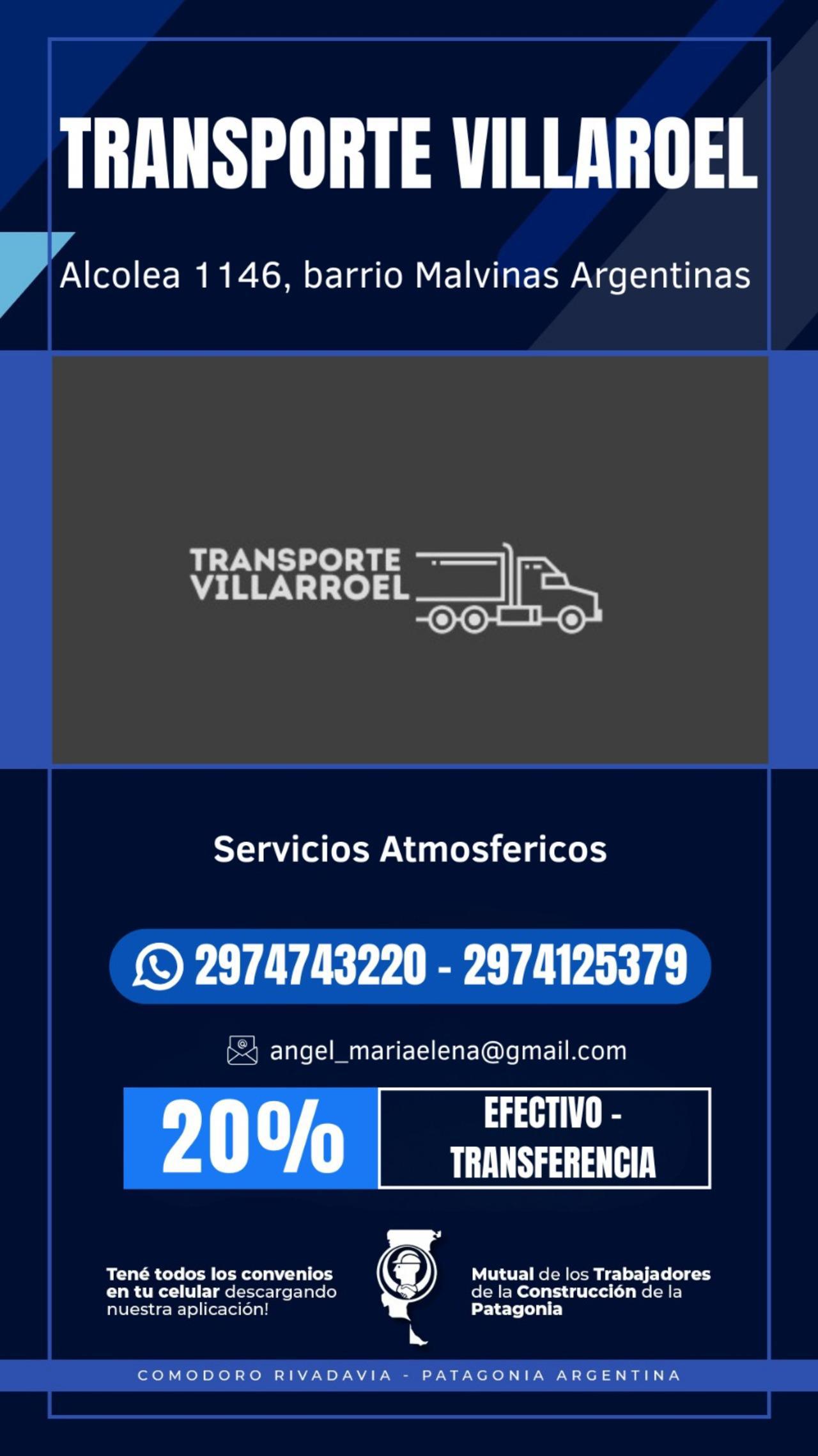 TRANSPORTE VILLARROEL