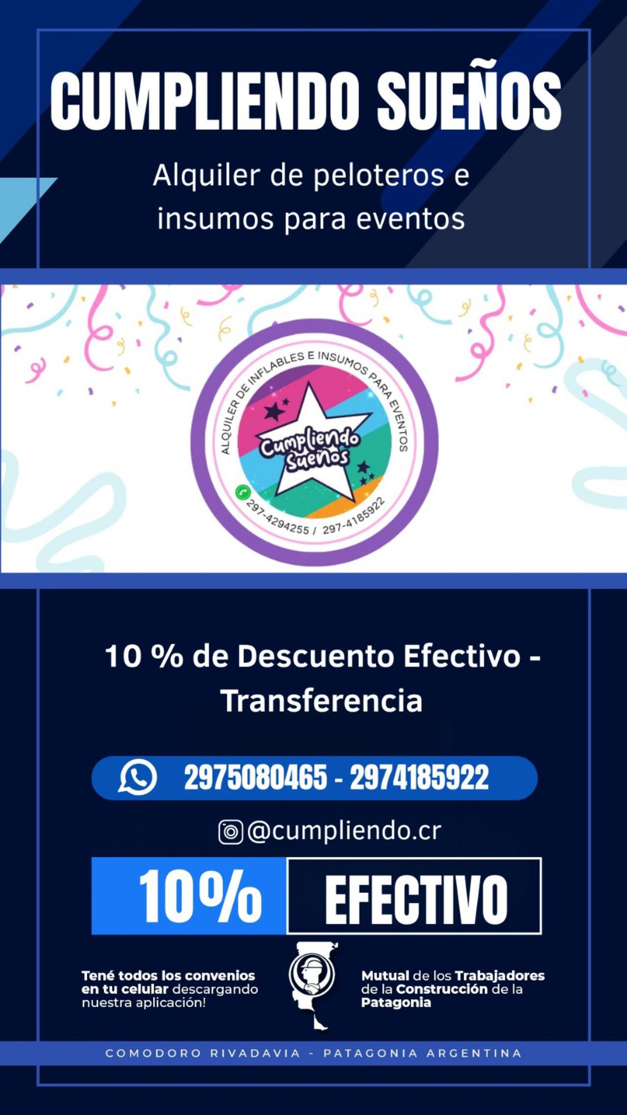 CUMPLIENDO SUEÑOS alquiler