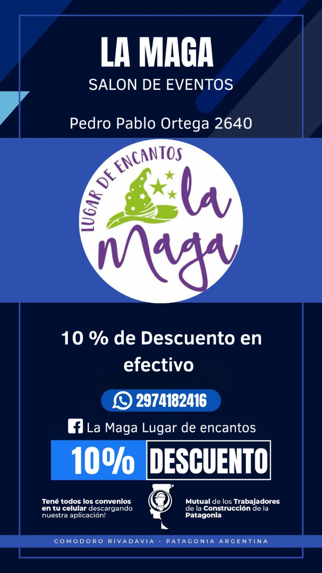 LA MAGA salon de eventos