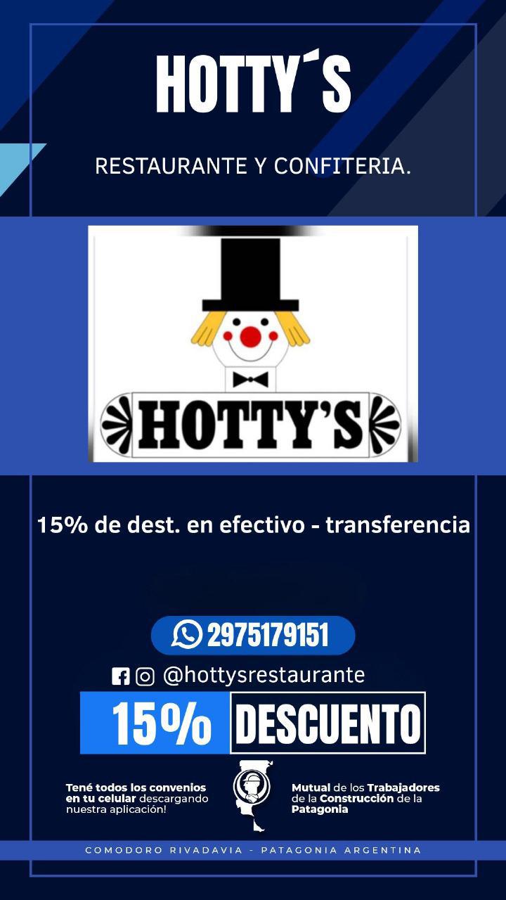 HOTTY'S Restaurante y confiteria