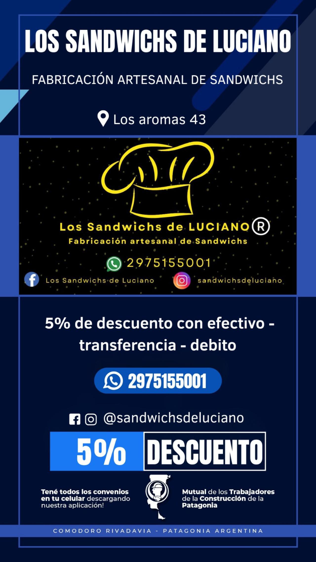 LOS SANDWICHS DE LUCIANO