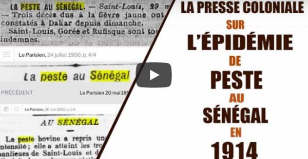 La Presse coloniale sur l’épidémie de peste au Sénégal en 1914 - Épisode 2