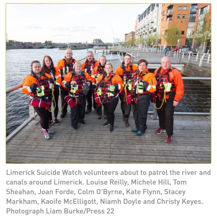 Irish Times : Limerick Suicide Watch: ‘You have to be nosy, trust your gut’