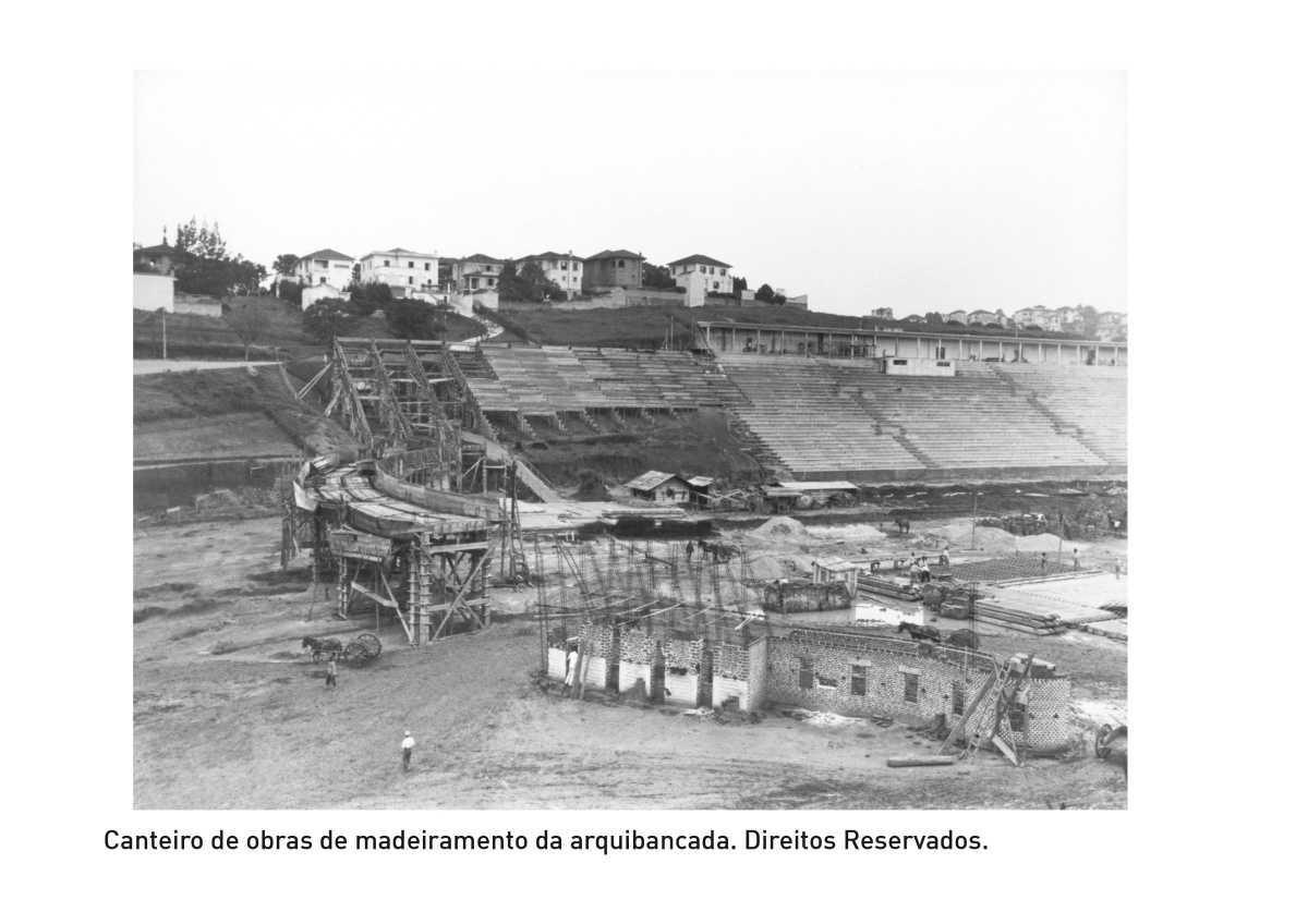 Visita à arquibancada: O Estádio Visita à arquibancada: O Estádio