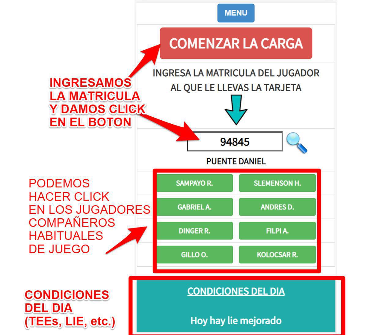 Tarjeta Electrónica - Guía para el Jugador