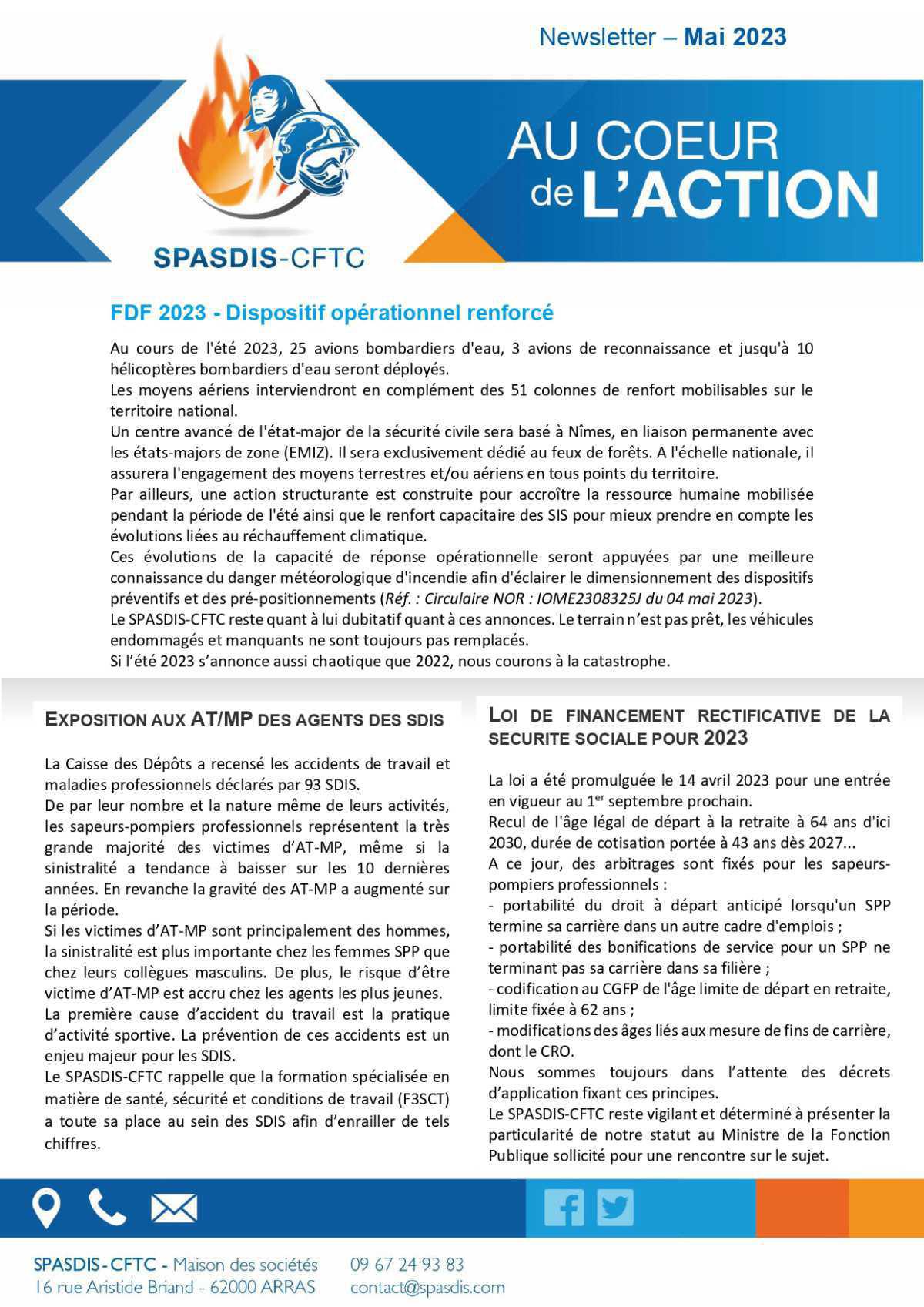 Newsletter - mai 2023 Newsletter - mai 2023