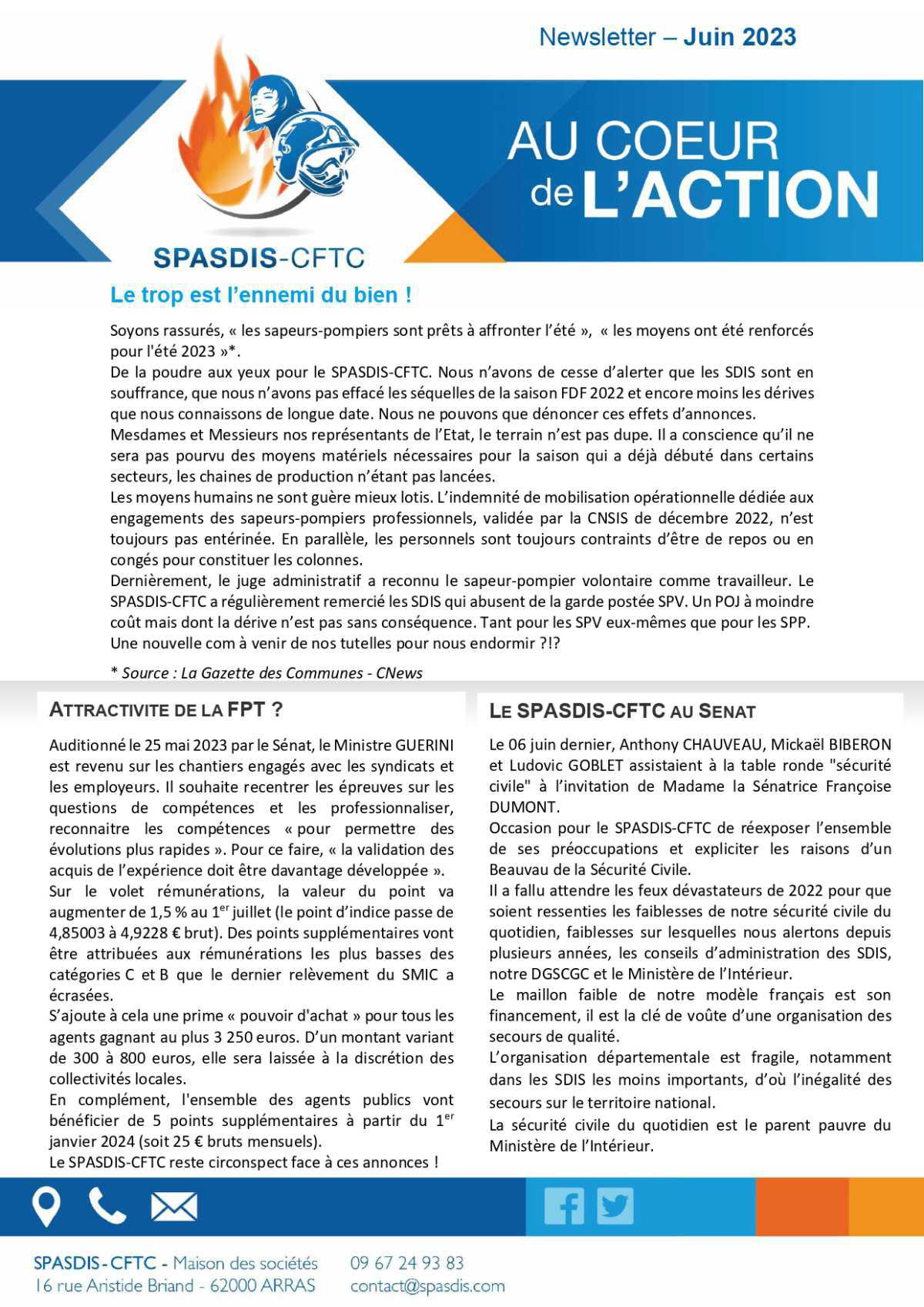 Newsletter juin 2023