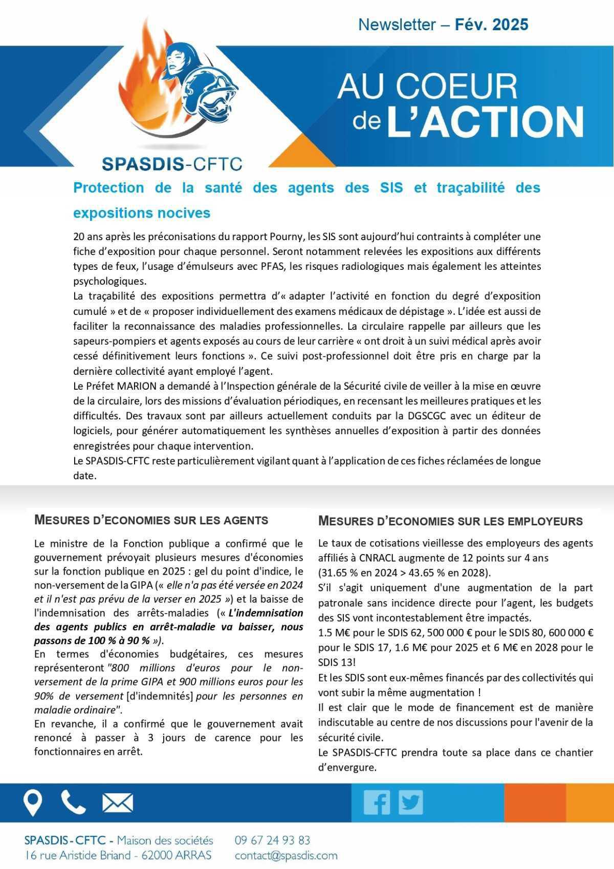Newsletter - Février 2025