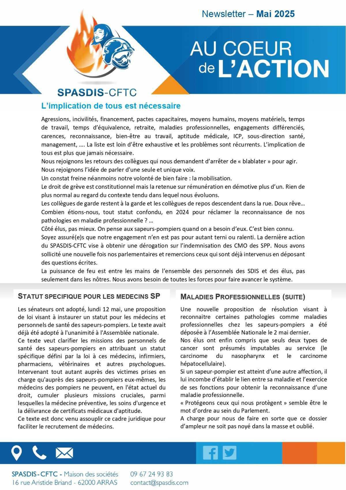 Newsletter mai 2025