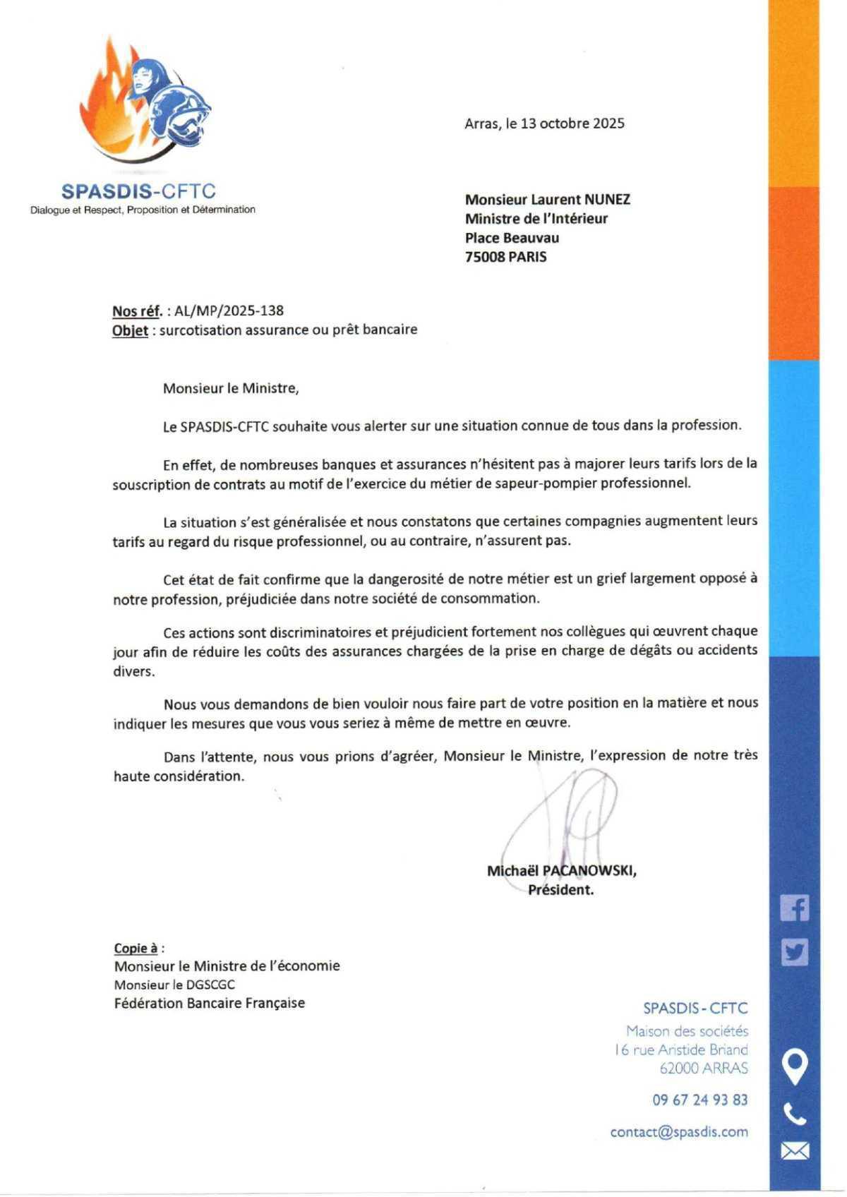 Surcotisation assurance ou prêt bancaire