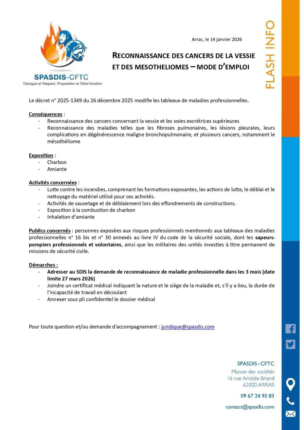 Maladies professionnelles : mode d'emploi