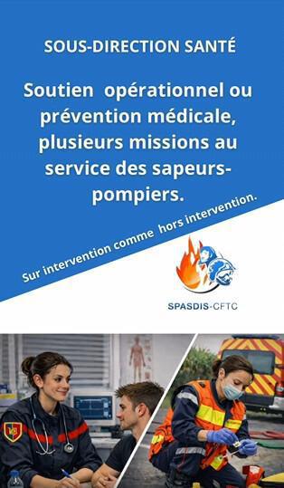 La Sous-Direction Santé et de Secours Médical est un pilier essentiel de l’engagement des sapeurs-pompiers La Sous-Direction Santé et de Secours Médical est un pilier essentiel de l’engagement des sapeurs-pompiers