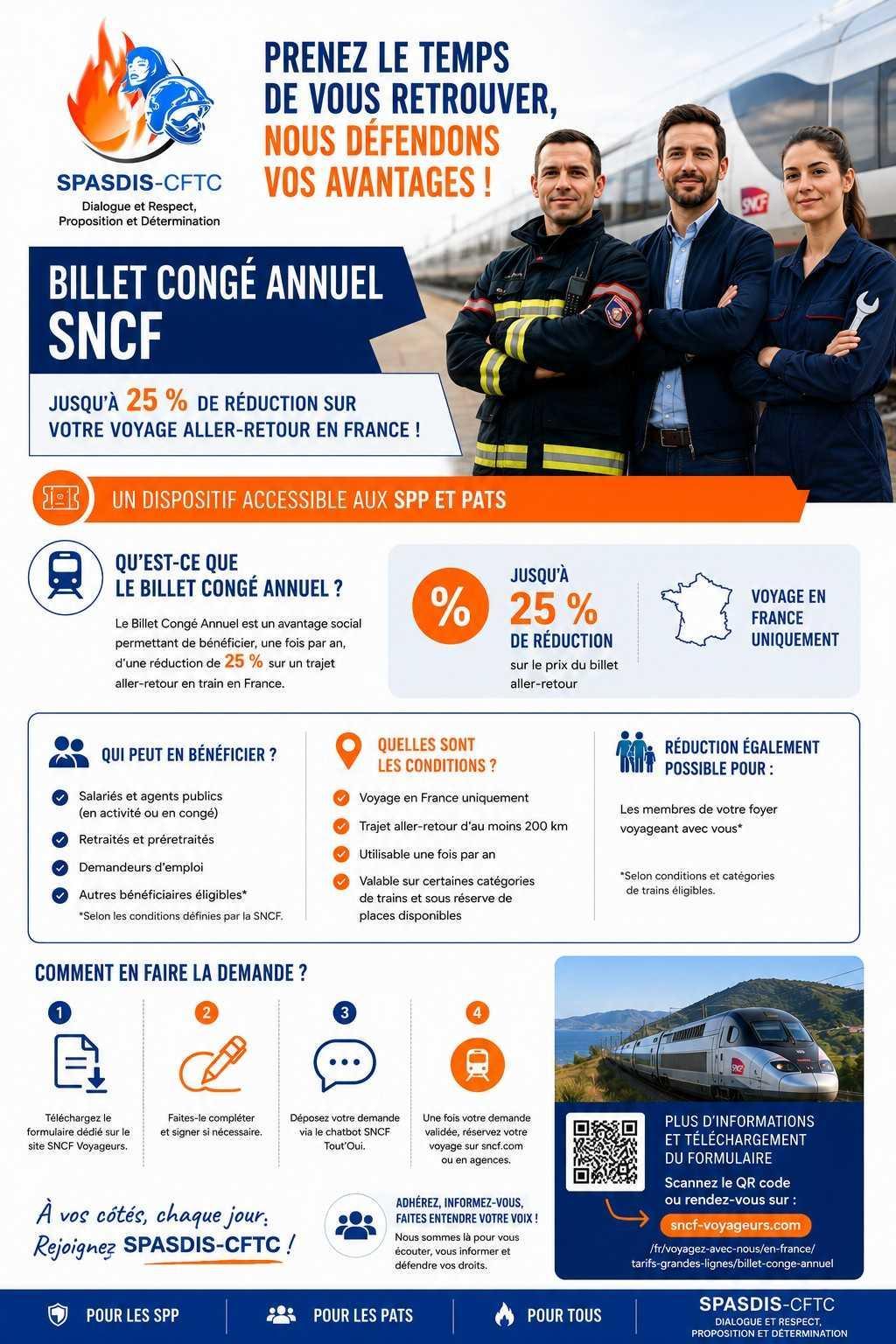 Billet Congé Annuel SNCF