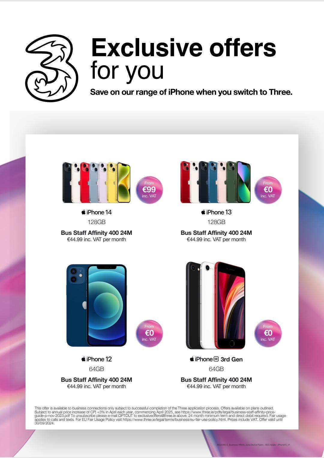 Mobile Phone & Home Broadband Offers with 3