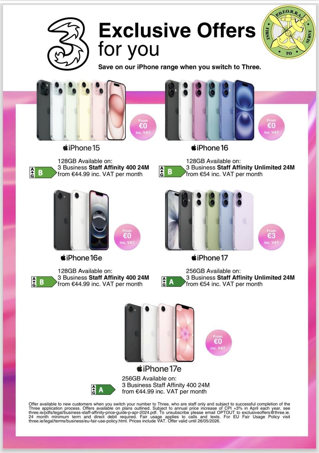 Mobile Phone & Home Broadband Offers with 3