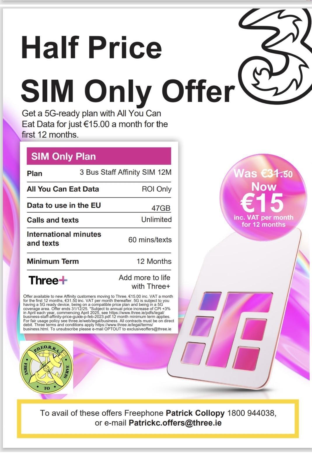 Mobile Phone & Home Broadband Offers with 3