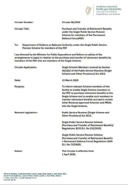 Single Pension Scheme (2013) Purchase & Transfer of retirement benefits Single Pension Scheme (2013) Purchase & Transfer of retirement benefits