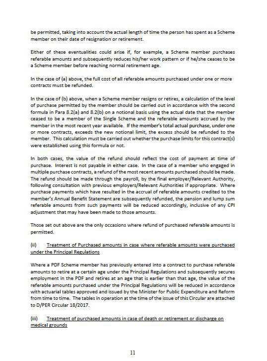 Single Pension Scheme (2013) Purchase & Transfer of retirement benefits Single Pension Scheme (2013) Purchase & Transfer of retirement benefits