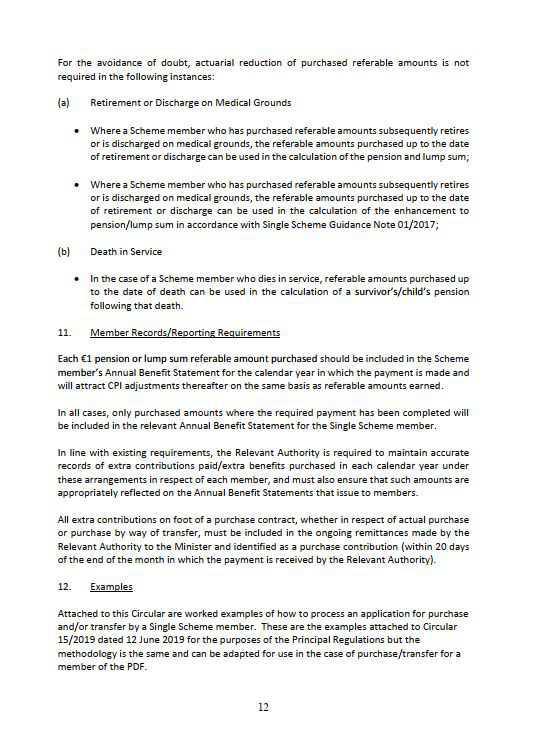 Single Pension Scheme (2013) Purchase & Transfer of retirement benefits Single Pension Scheme (2013) Purchase & Transfer of retirement benefits