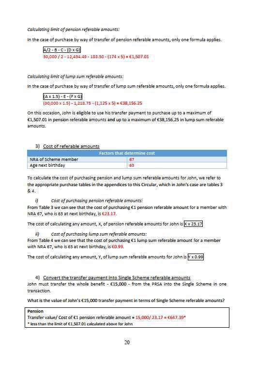 Single Pension Scheme (2013) Purchase & Transfer of retirement benefits Single Pension Scheme (2013) Purchase & Transfer of retirement benefits