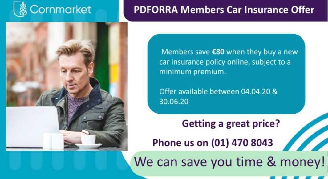 Car Insurance discount PDFORRA members
