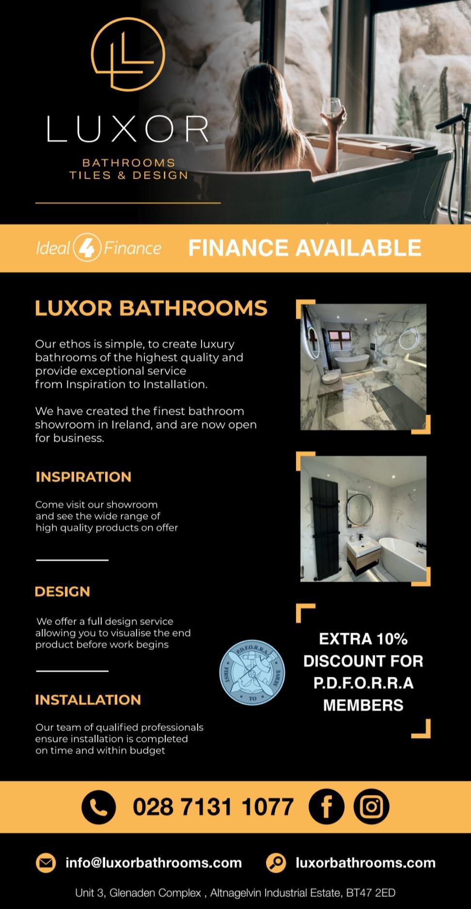 Luxor Bathroom Tiles & Design