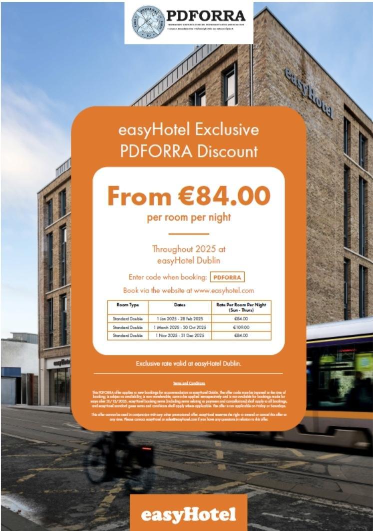 EasyHotel PDFORRA Discount 2025