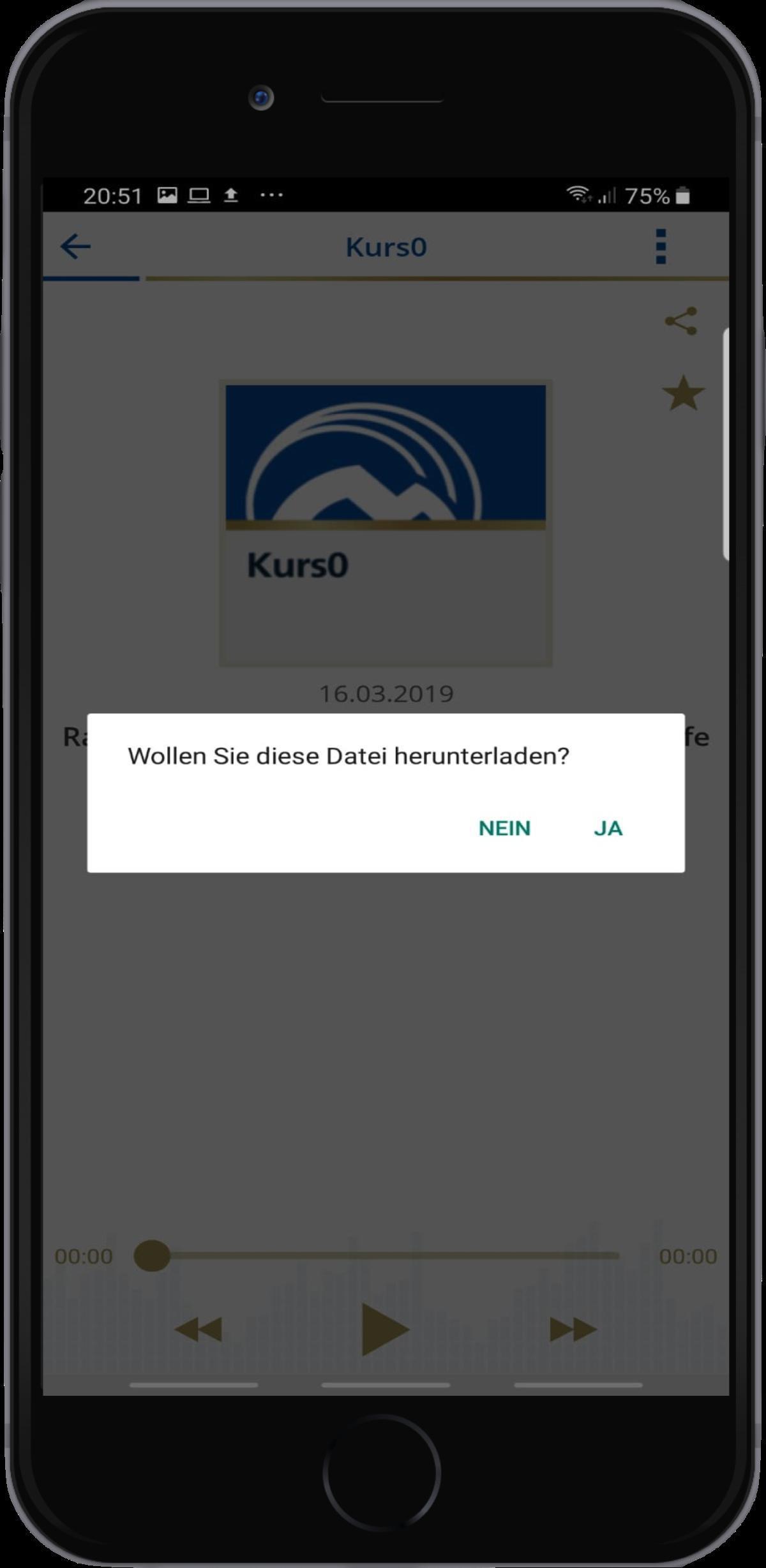 Podcastdownload (inApp) Podcastdownload (inApp)