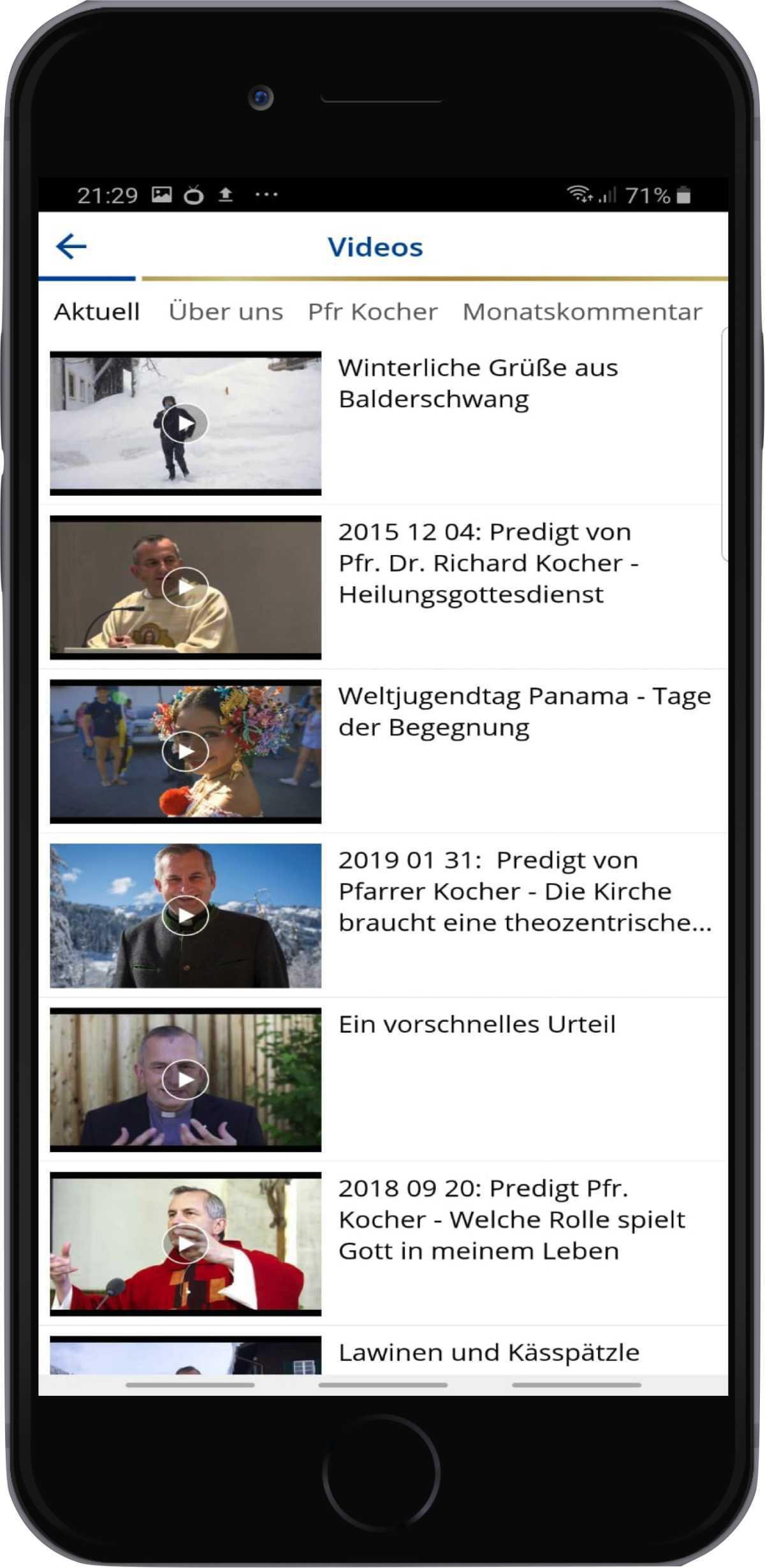 Videosammlungen (Wiedergabelisten) durchstöbern Videosammlungen (Wiedergabelisten) durchstöbern