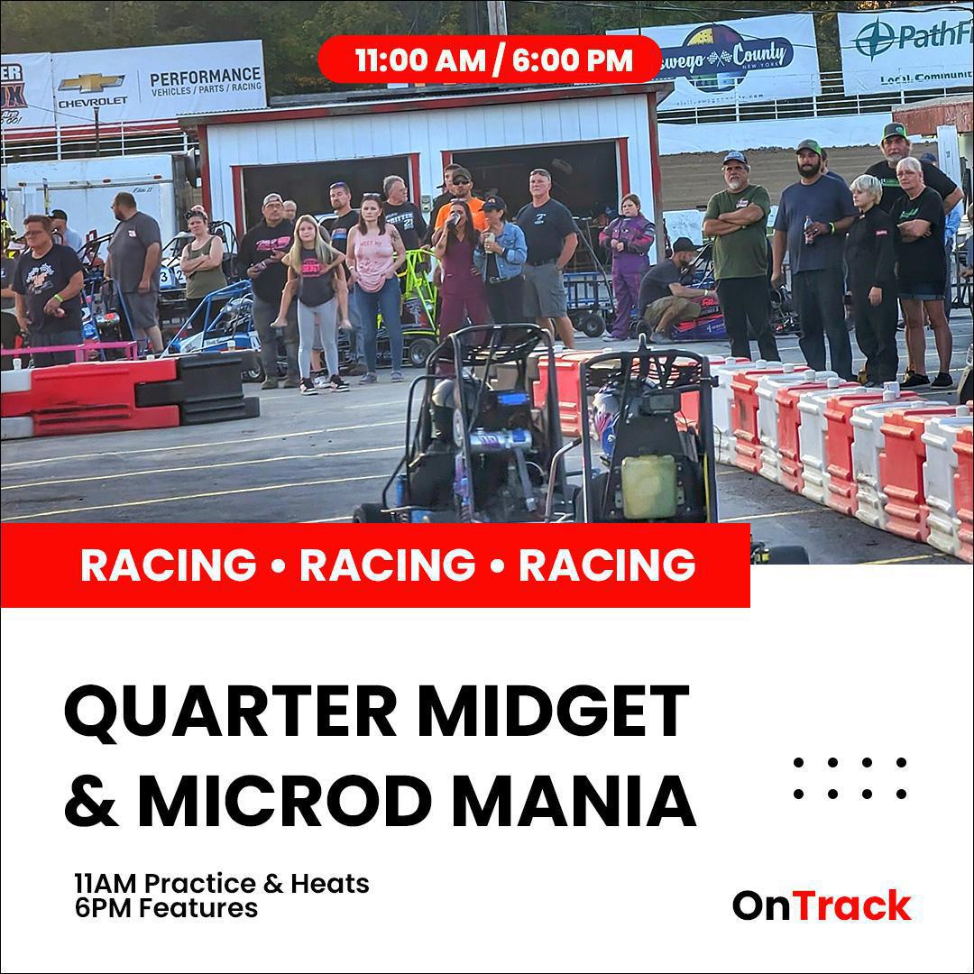 Quarter Midget and Microd Mania - Features