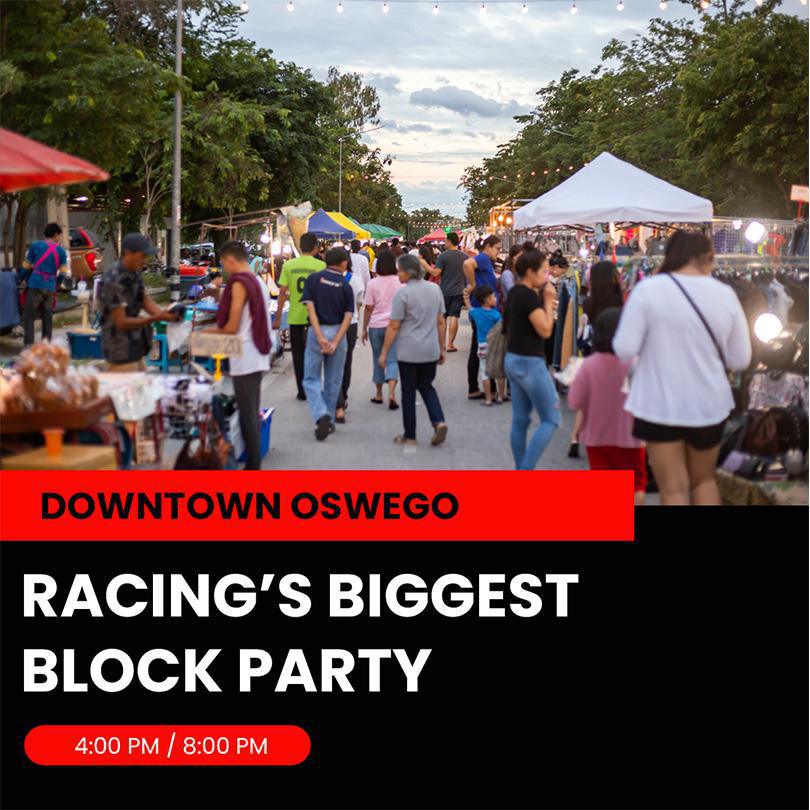 Racing’s Biggest Block Party