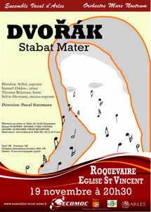 Stabat Mater de Dvorák par l'Ensemble Vocal d'Arles le 19 novembre 2011 à Roquevaire (13)