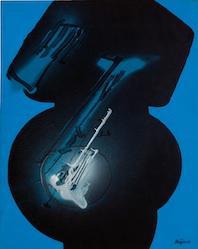Kijno. Icône pour Giuseppe Verdi, 1991. Acrylique sur papier maroufl é sur toile, 81 x 65 cm © M. Bourguet © ADAGP, Paris 2011