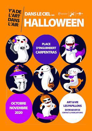 Carpentras. Dans le ciel d’Halloween, octobre et novembre 2020