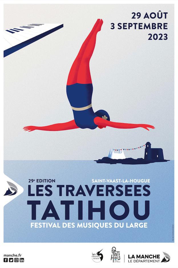 Festival Les Traversées Tatihou (Manche) du 29 août au 3 septembre 2023