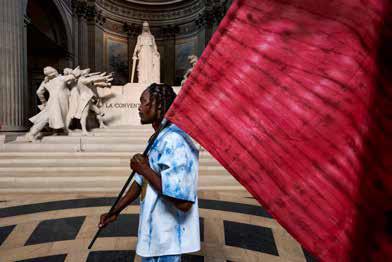 Répétitions au Panthéon 2023 Photo - Fabrice Gousset © Courtesy the artist