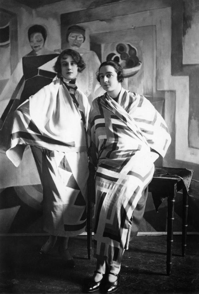 Sonia Delaunay (à droite). © Ullstein Bild / Roger-Viollet