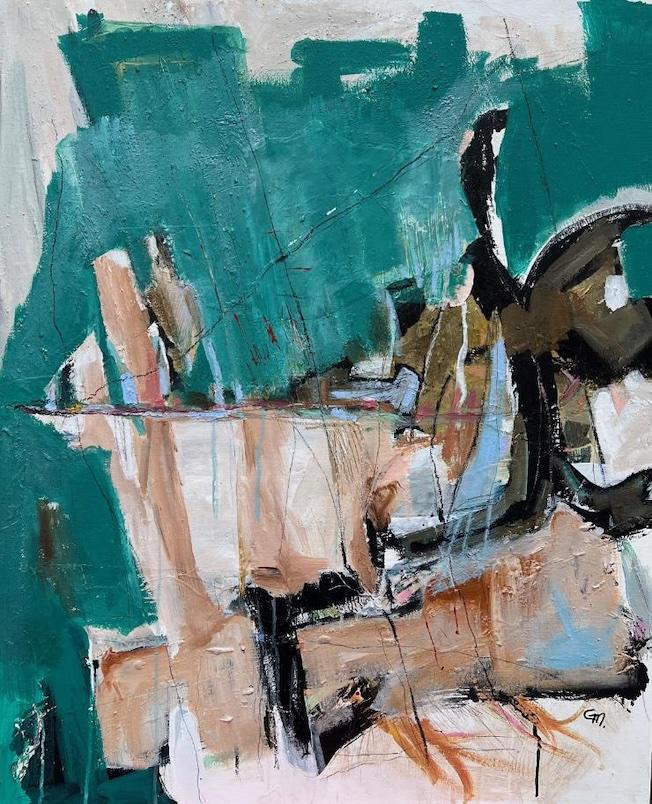 Marseille, Galerie au service de l’Art : Eclats de Couleur. L’abstraction émotionnelle de Marie-France Gely