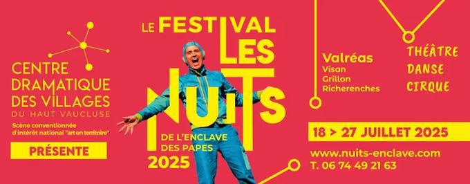 Valréas : Les Nuits de l'Enclave du 18 au 27 juillet 2025