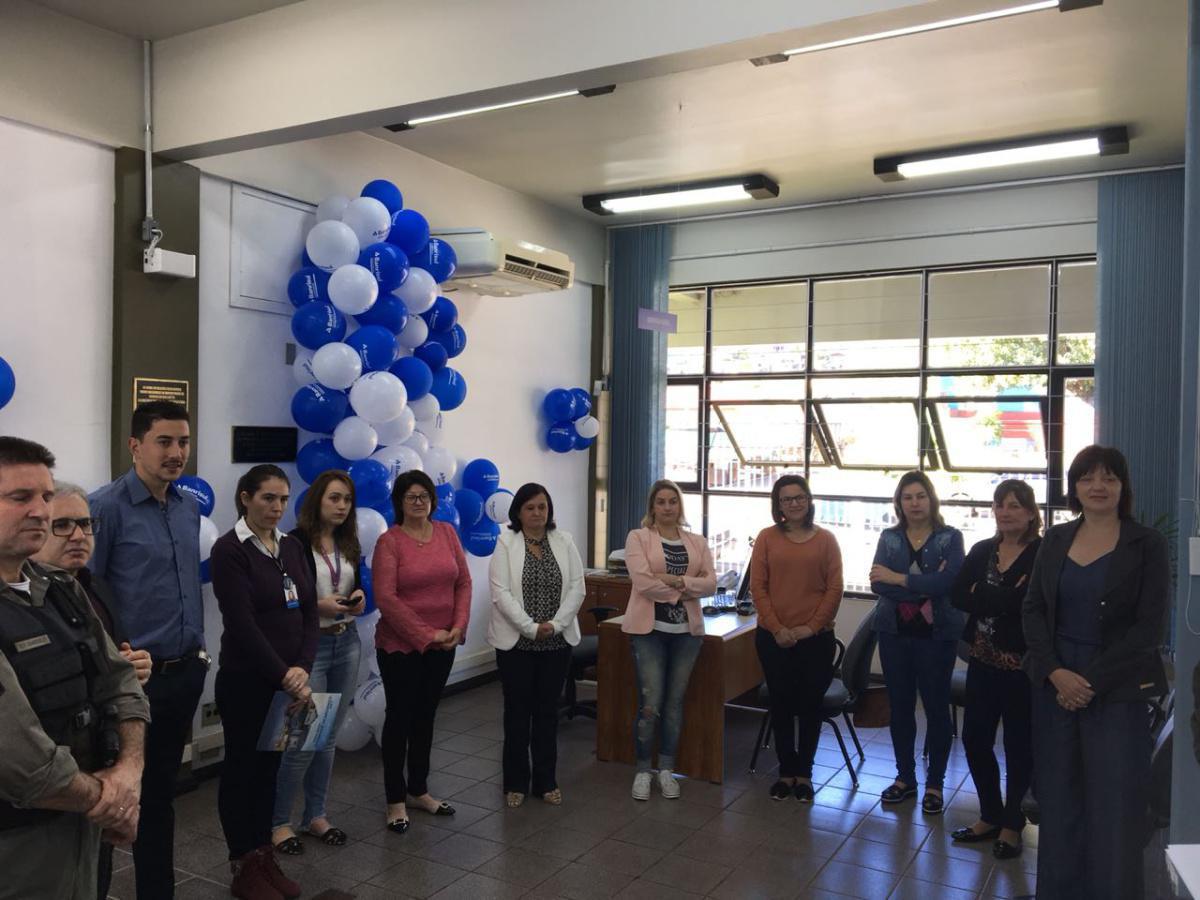 Agência do Banrisul de Paim Filho comemora os 90 anos de atuação do banco no Rio Grande do Sul Agência do Banrisul de Paim Filho comemora os 90 anos de atuação do banco no Rio Grande do Sul