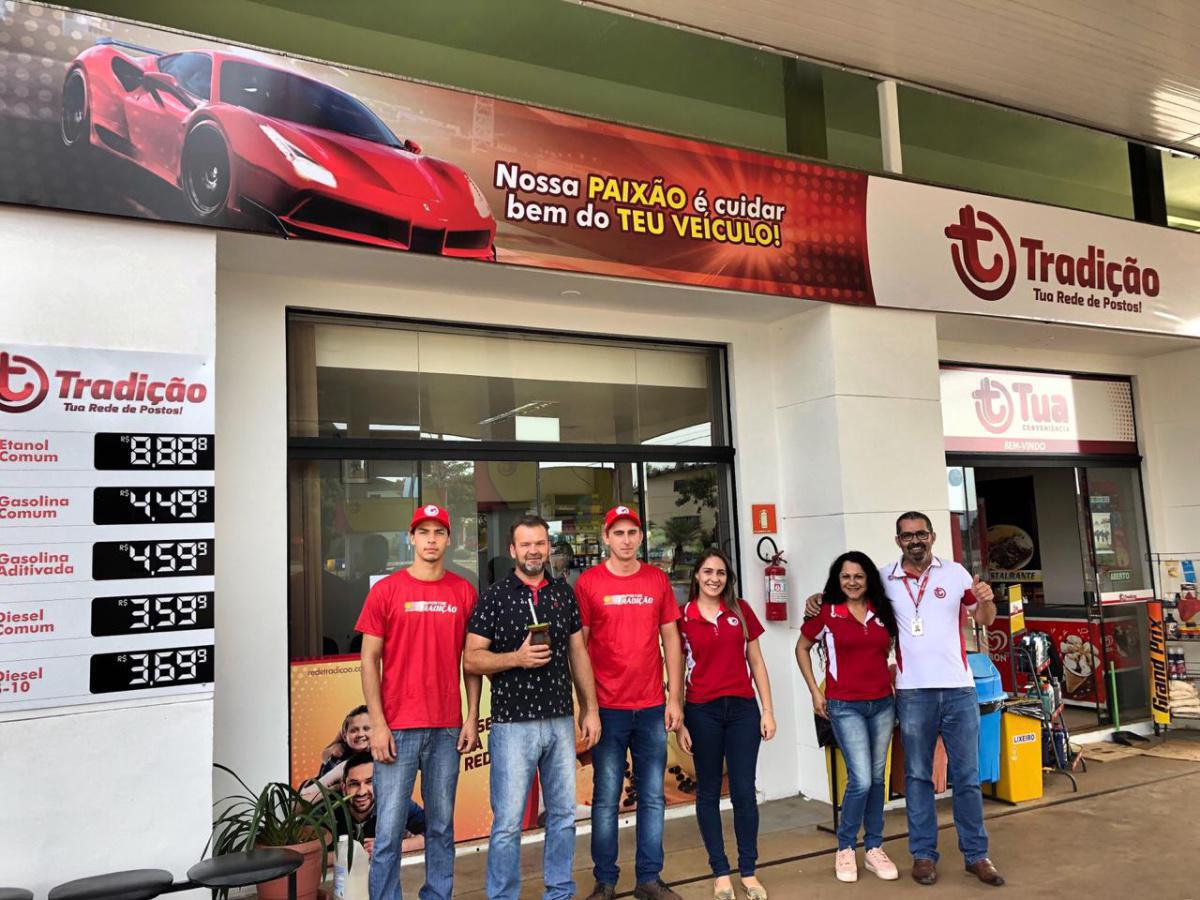 Rede de Postos Tradição inaugura filial em Paim Filho Rede de Postos Tradição inaugura filial em Paim Filho