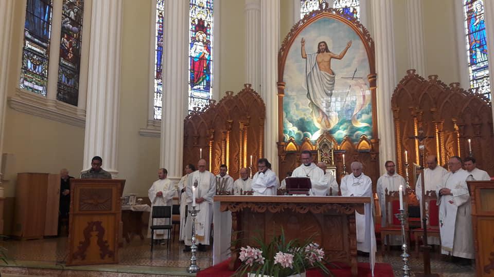 Santuário Nossa Senhora de Caravaggio comemora o dia do Padre e inaugura Memorial com celebração especial. Santuário Nossa Senhora de Caravaggio comemora o dia do Padre e inaugura Memorial com celebração especial.
