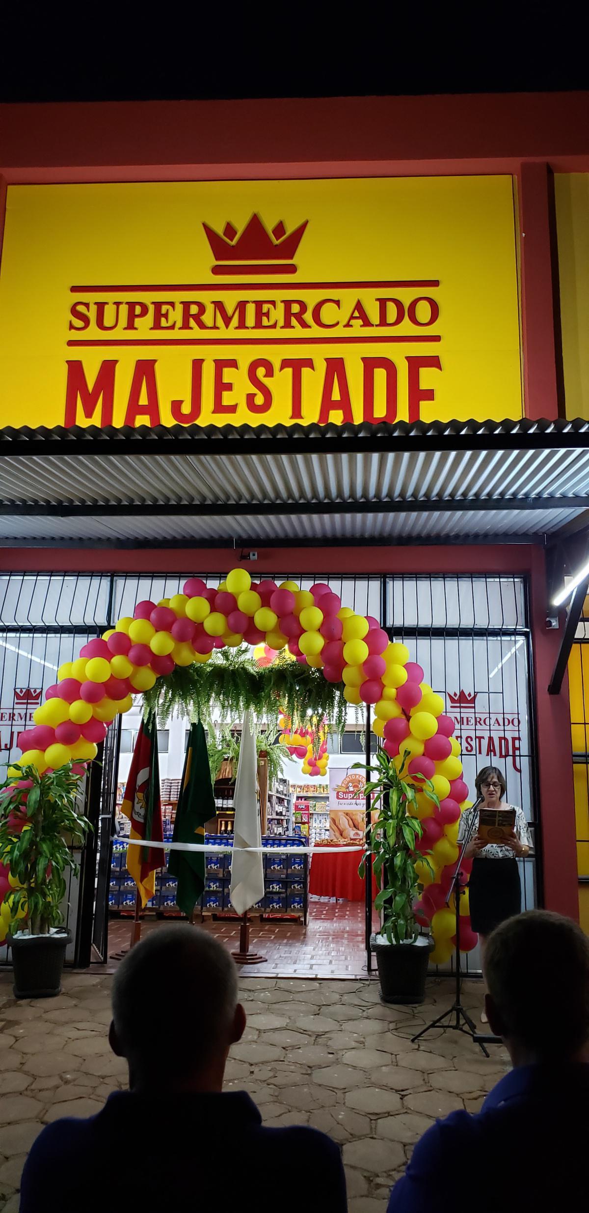 Cooperativa Majestade inaugura Supermercado em Paim Filho. Cooperativa Majestade inaugura Supermercado em Paim Filho.