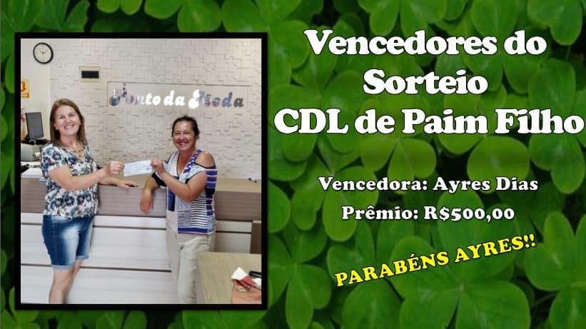 CDL PAIM FILHO ENTREGA PREMIAÇÃO CDL PAIM FILHO ENTREGA PREMIAÇÃO