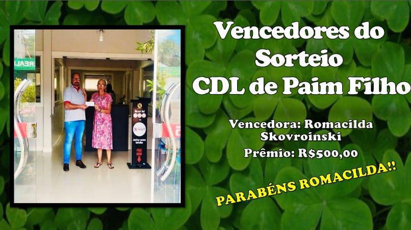 CDL PAIM FILHO ENTREGA PREMIAÇÃO CDL PAIM FILHO ENTREGA PREMIAÇÃO