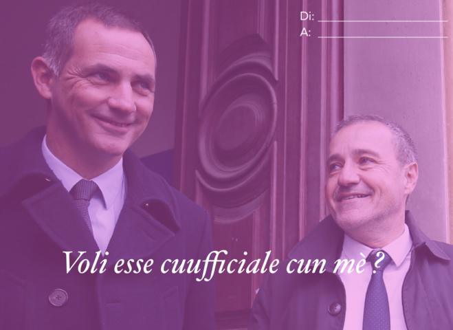 Per San Valentinu, manda a to cartulina d'amore pulitica Per San Valentinu, manda a to cartulina d'amore pulitica